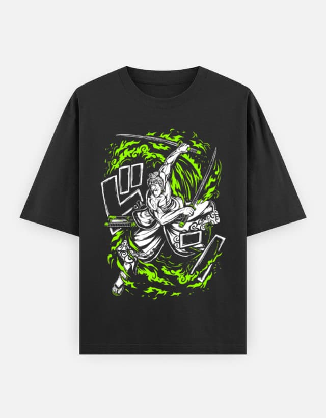 Roronoa Zoro Art Oversized Tee